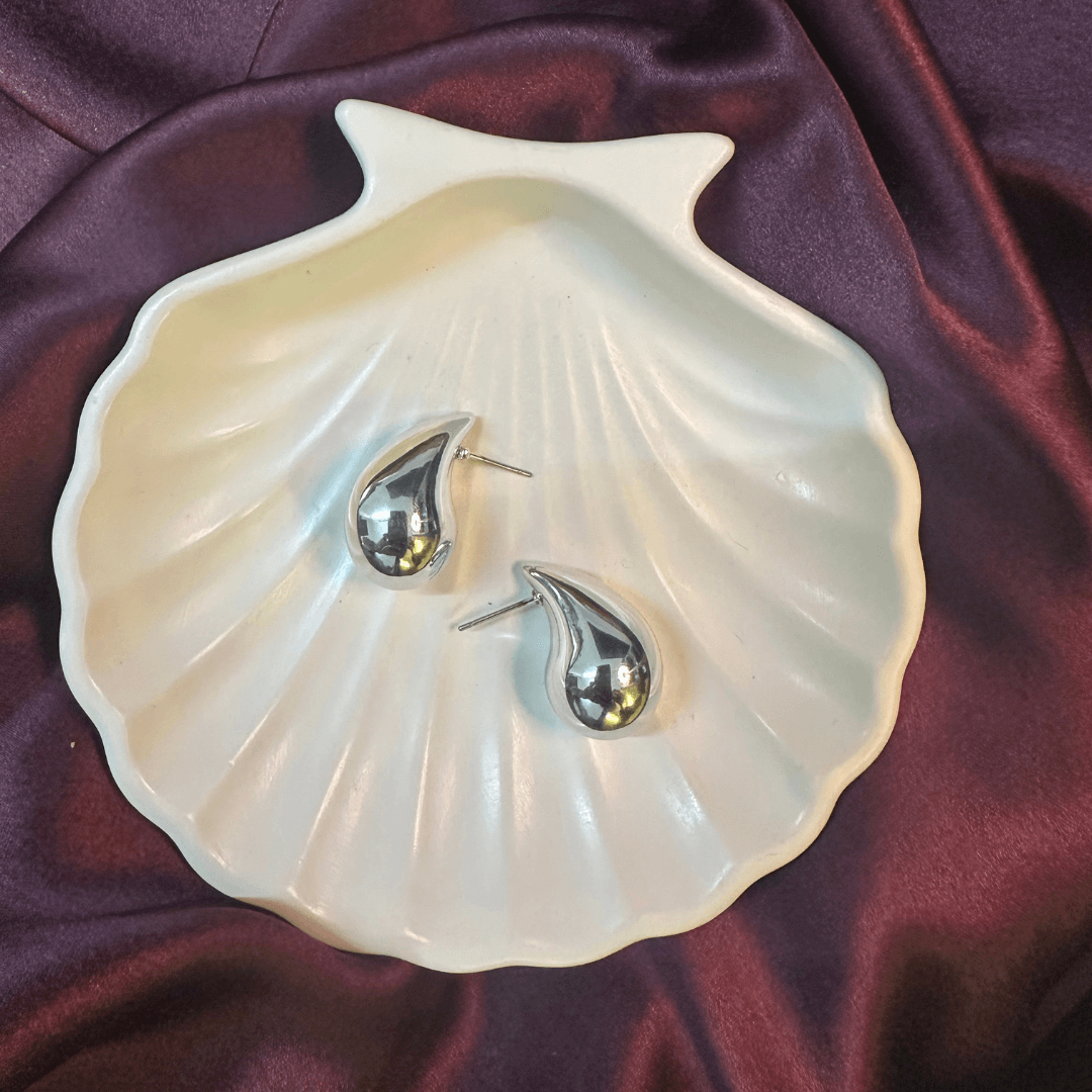 Tear Drop Silver