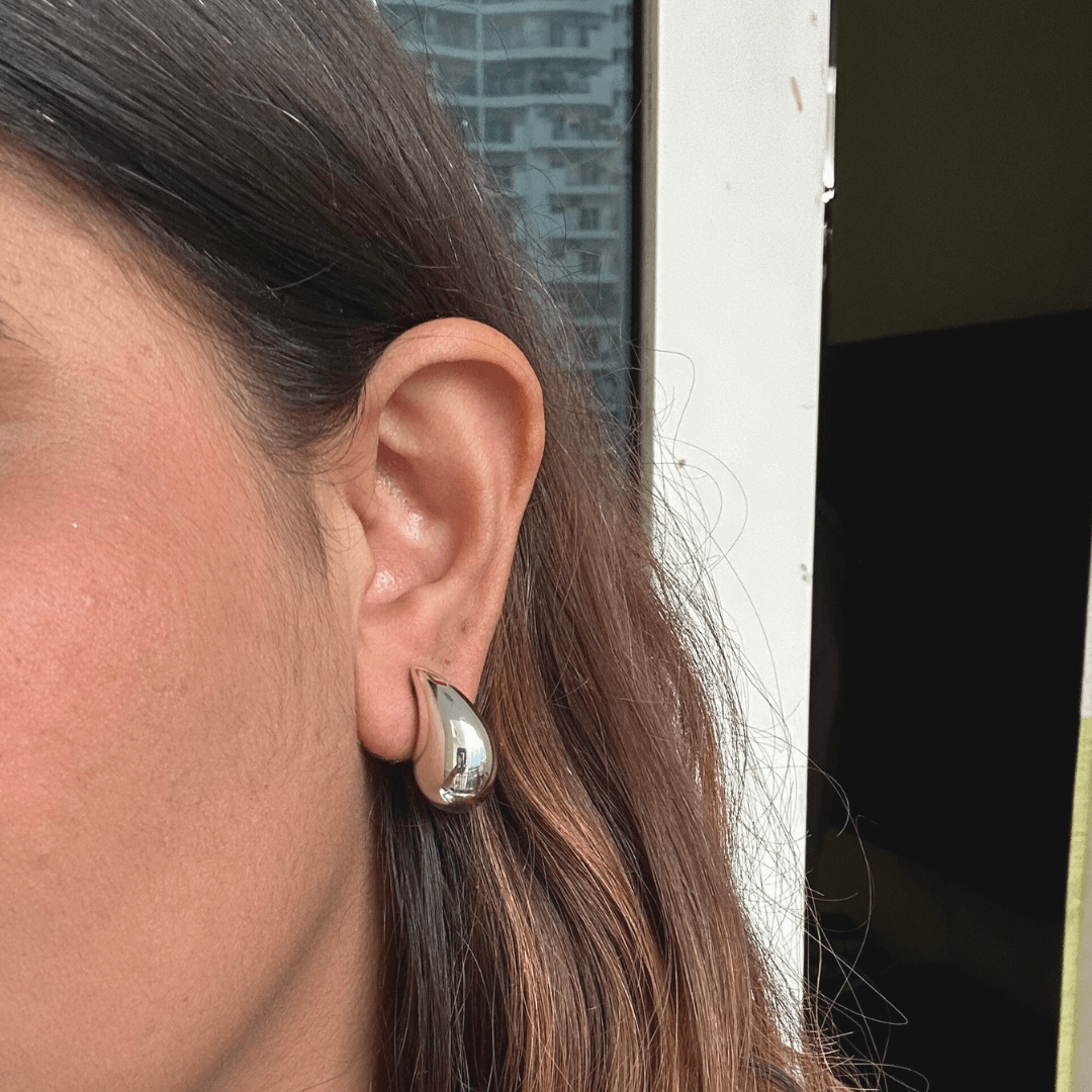 Tear Drop Silver