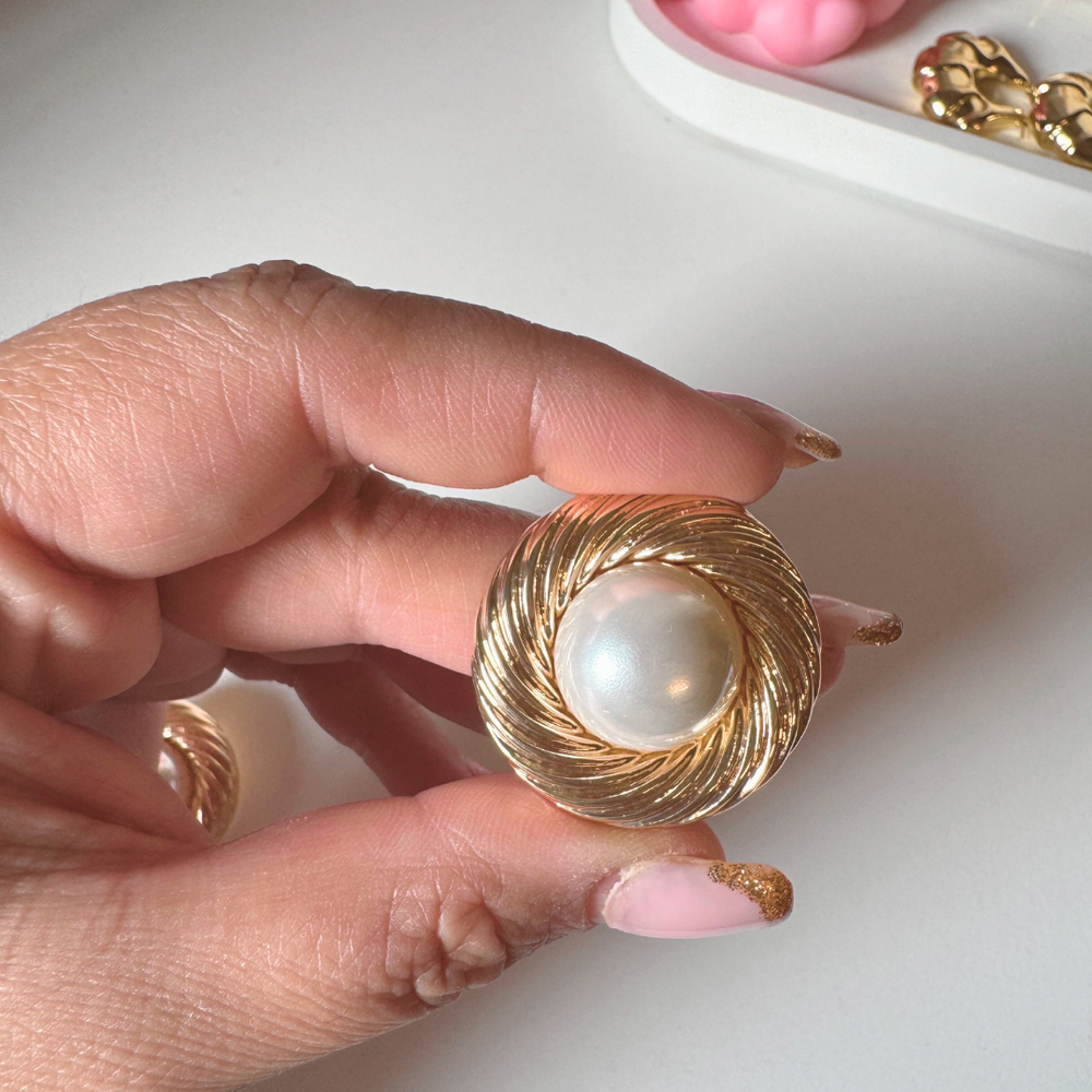 Circle D Earrings