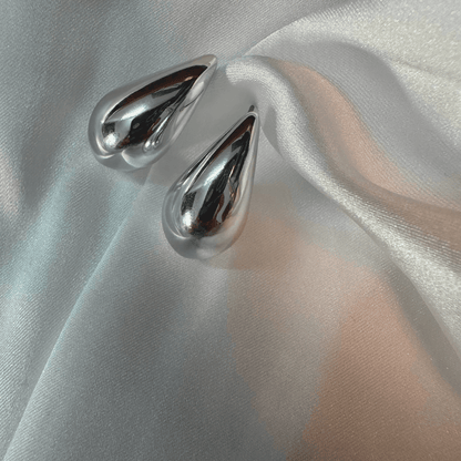 Tear Drop  Silver