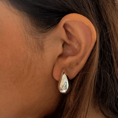 Tear Drop  Silver