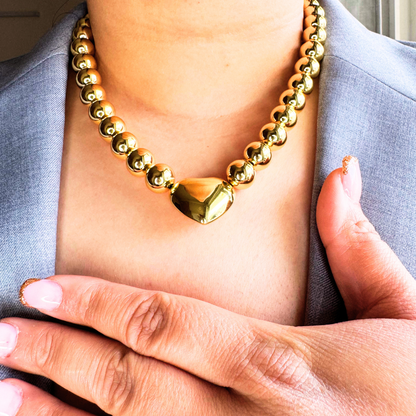 Chunky Heart Necklace
